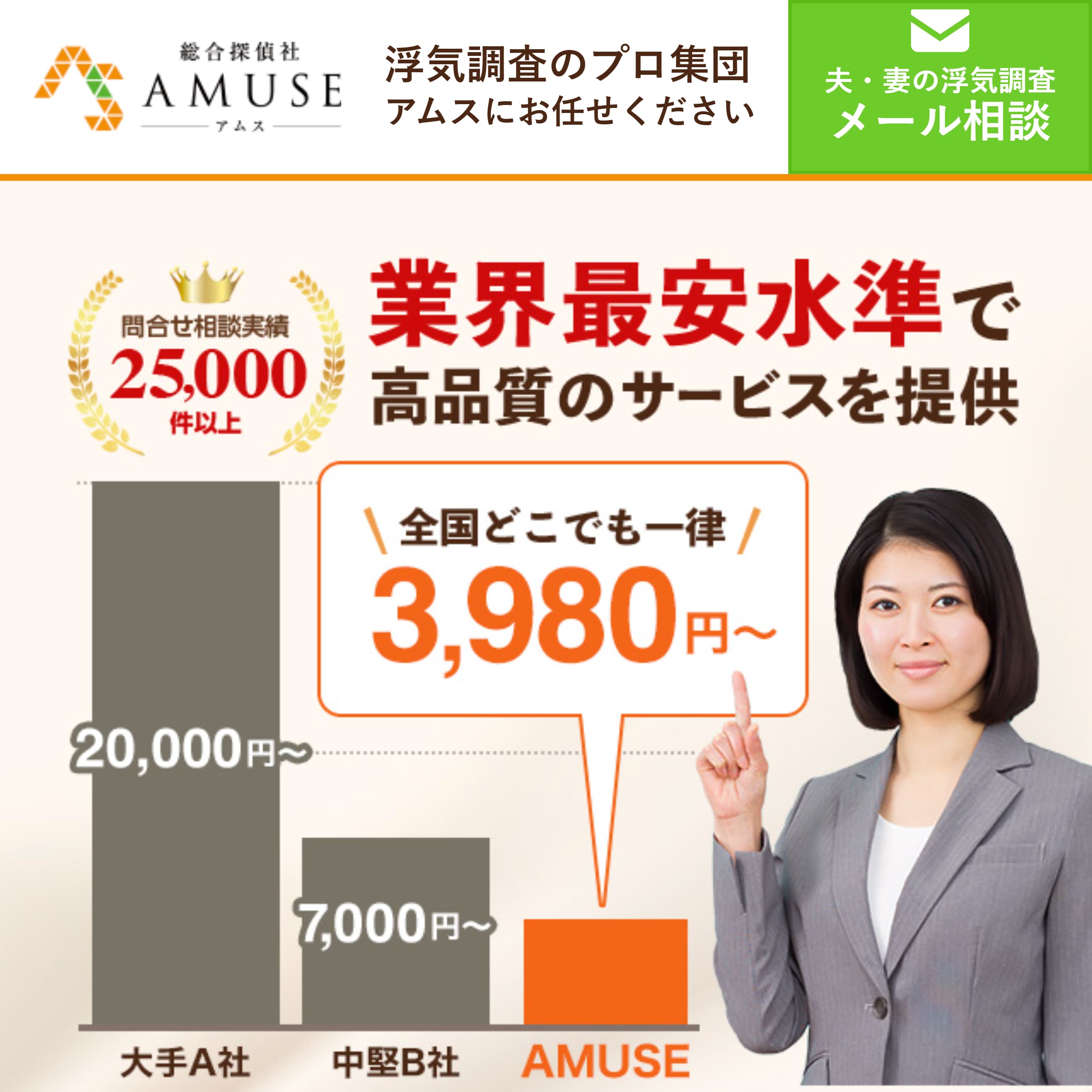 総合探偵社AMUSE